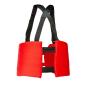 Preview: Kart Rippenweste JENA 2.0 rot Gr. XXS